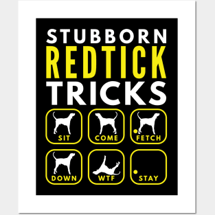 Stubborn Redtick Tricks - Dog Training Posters and Art